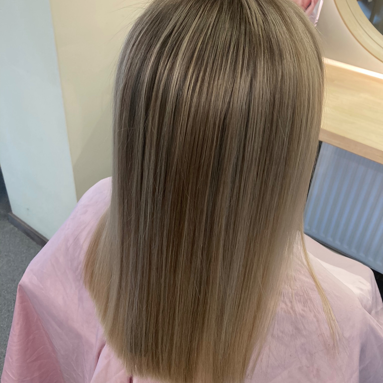 Föhnen Lang Haar