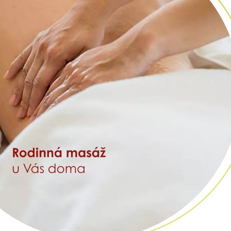 Rodinná masáž 1 dospělý + 2 děti
