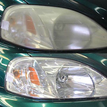 Rénovation des optiques de phares