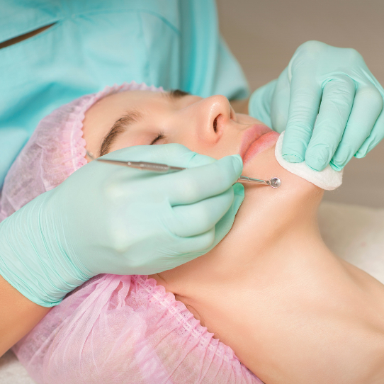 kosmetické ošetření aknózní pleti