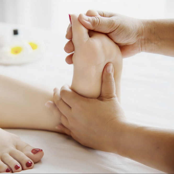 Reflexná masáž chodidiel (45 min)