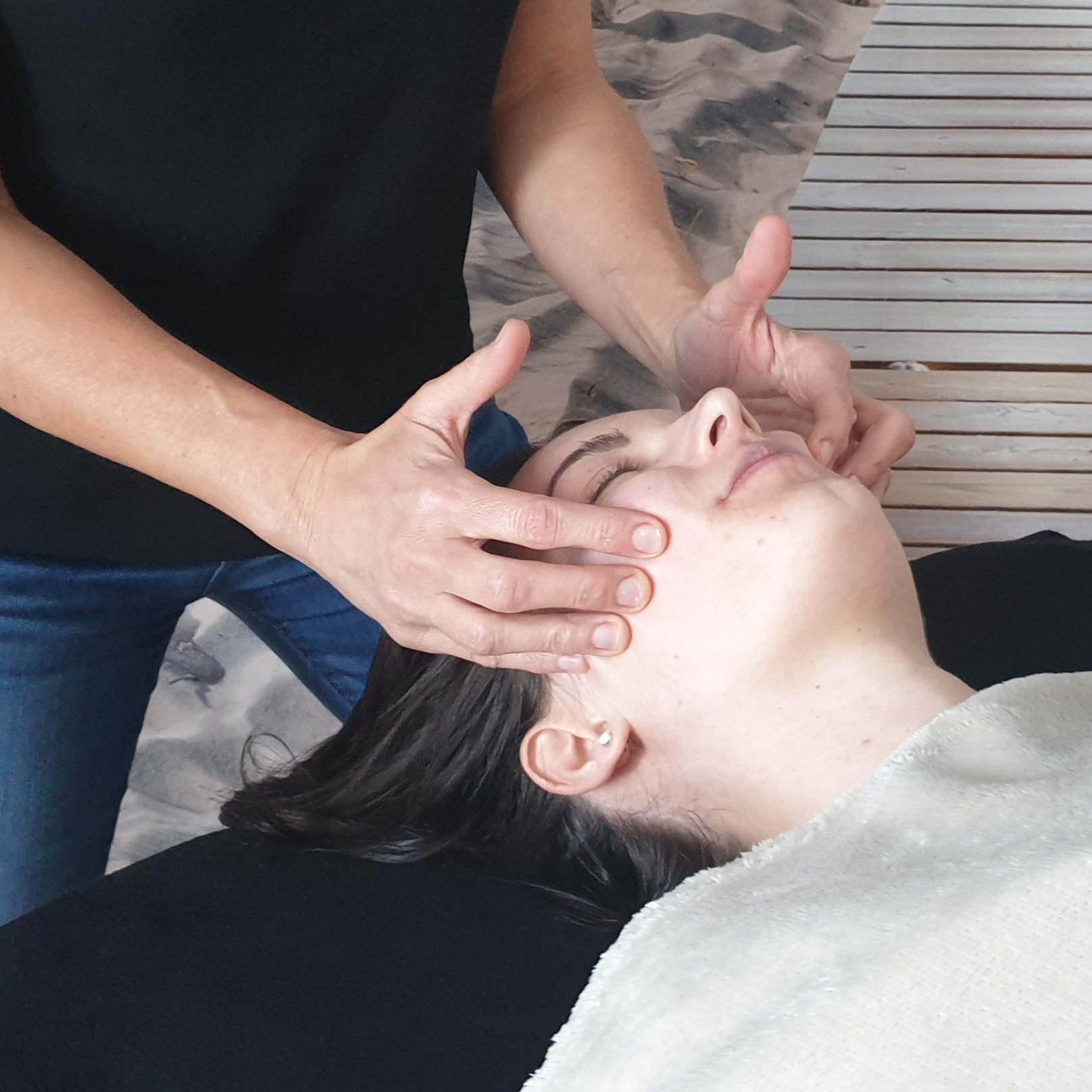 Massage du visage type "Kobido" 50 mn