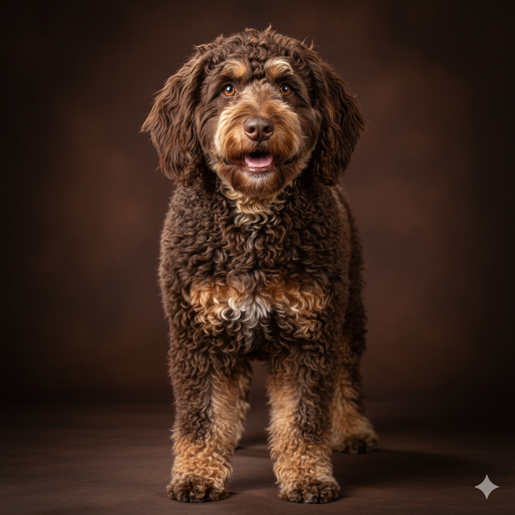 Perro de aguas español (Baño)