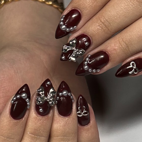 Banho de Gel Com Decoração Elaborada