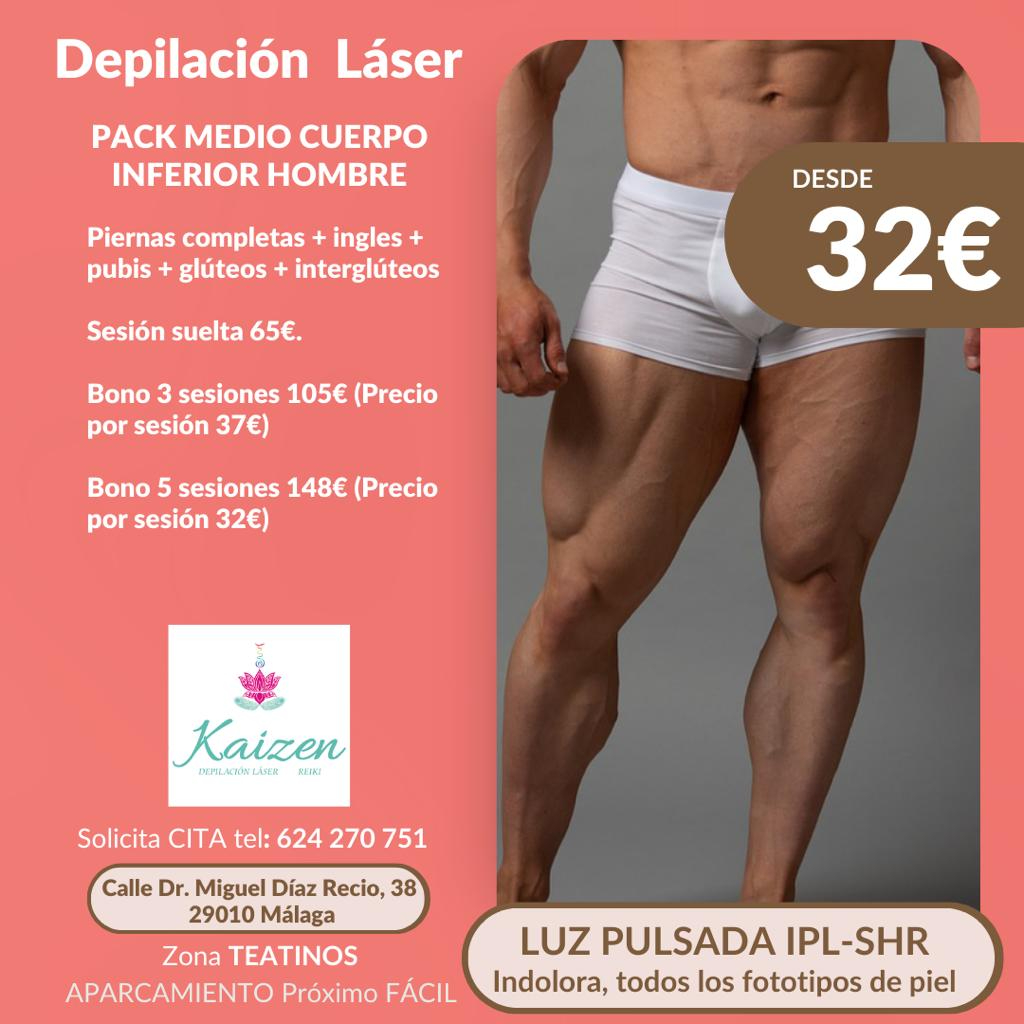 Bono 5 se. Pack Cuerpo Inferior Hombre