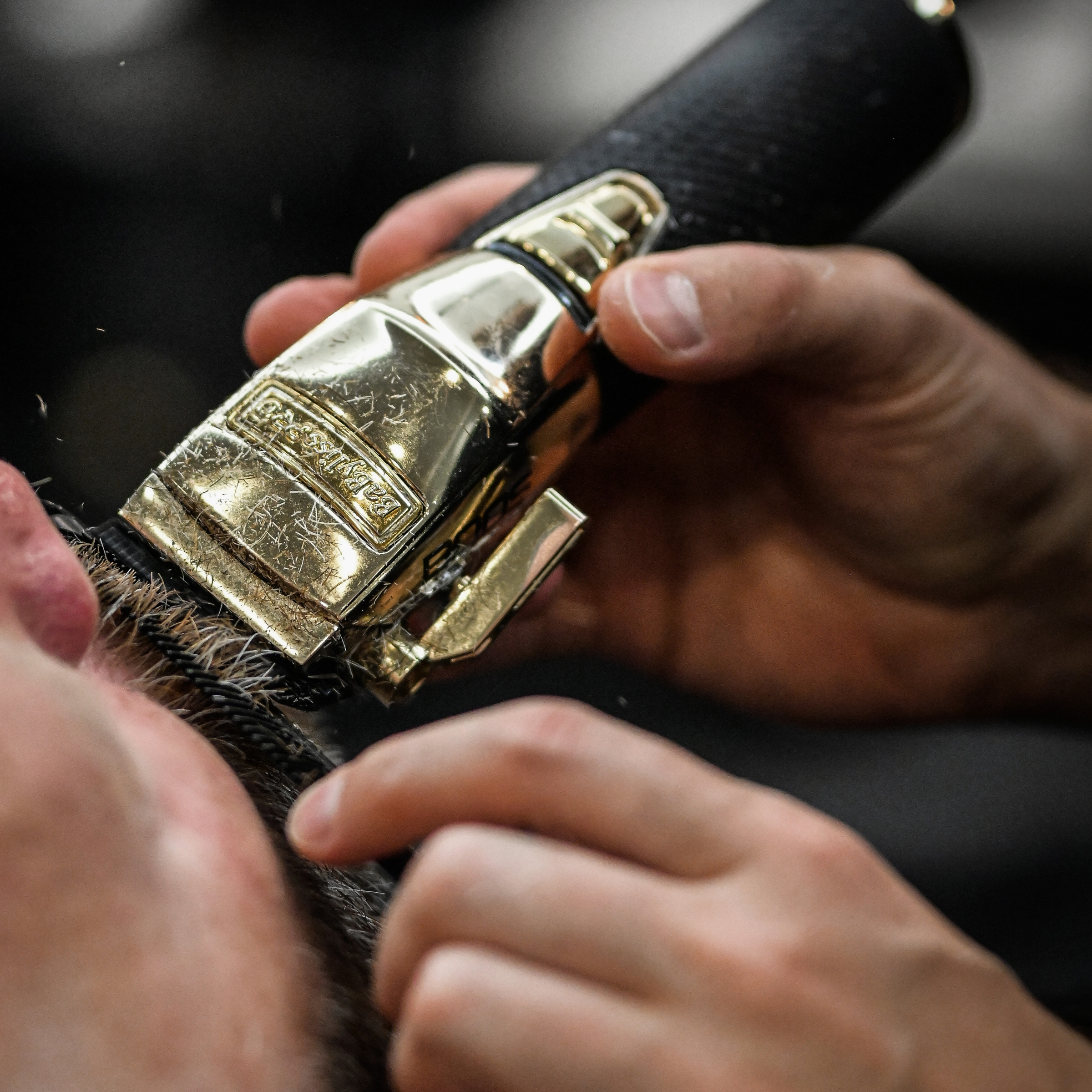 Úprava vousů pouze strojkem