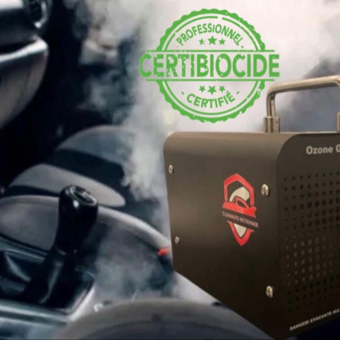 TRAITEMENT A L'OZONE AUTO SUR PLACE OU A DOMICILE (Des frais de