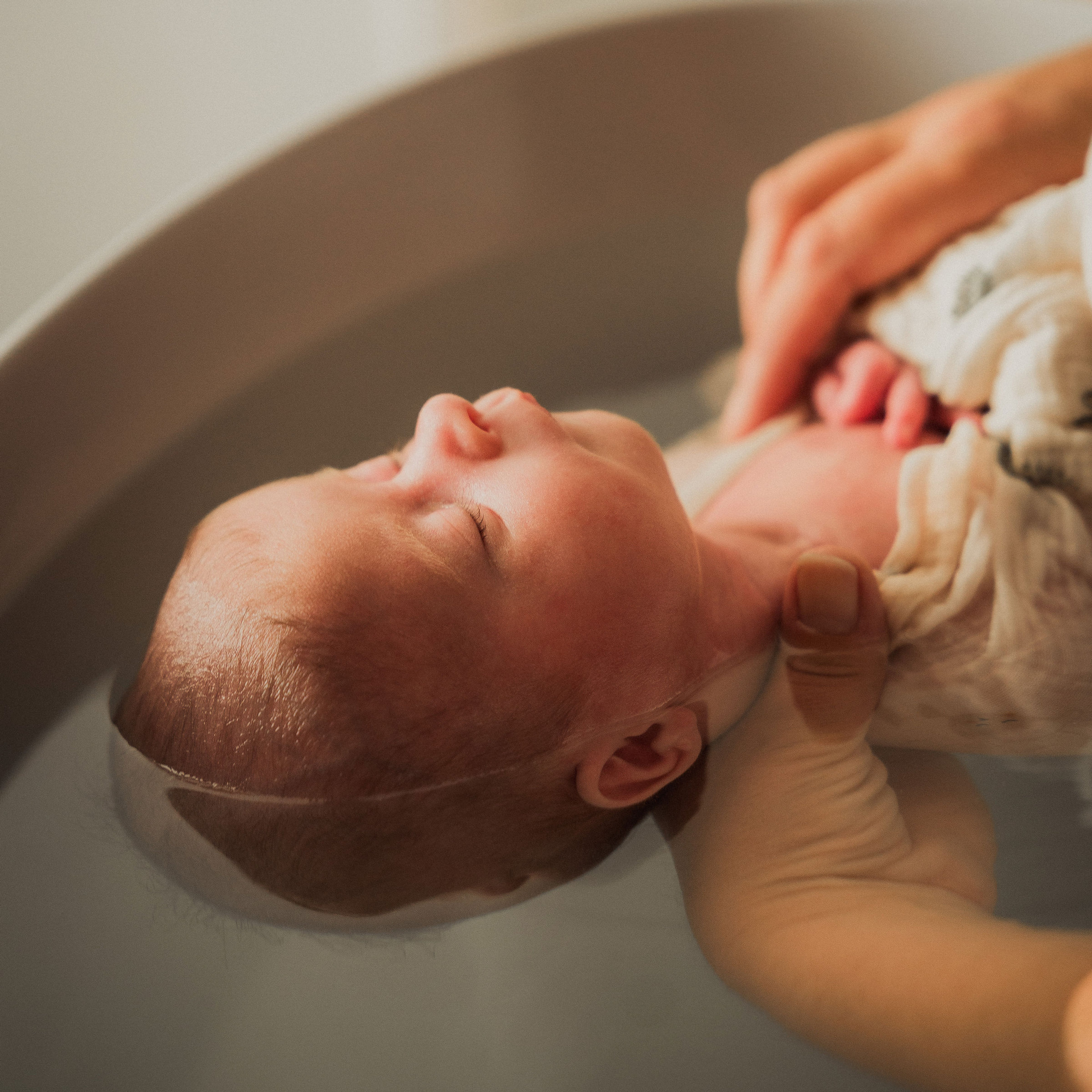 Bain enveloppé à domicile