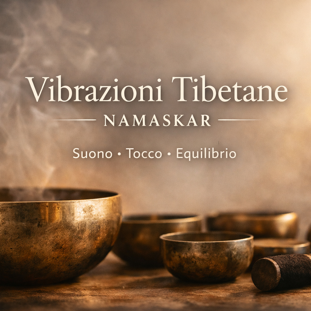 Vibrazioni Tibetane Namaskar 70 min - Massaggio con campane tibe