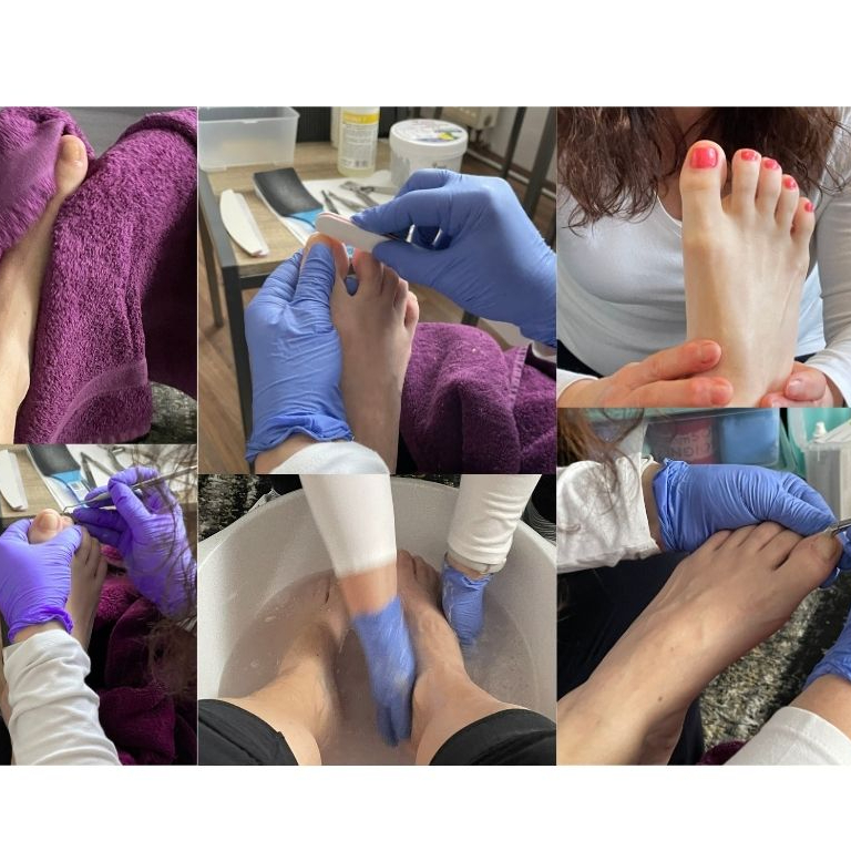 Wellness pedikúra s gel lakem zdarma!
