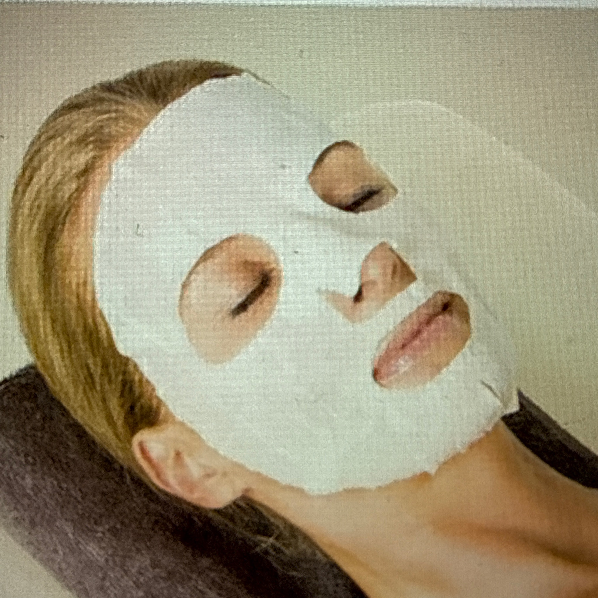 Lymfatická masáž obličeje s pleť.maskou