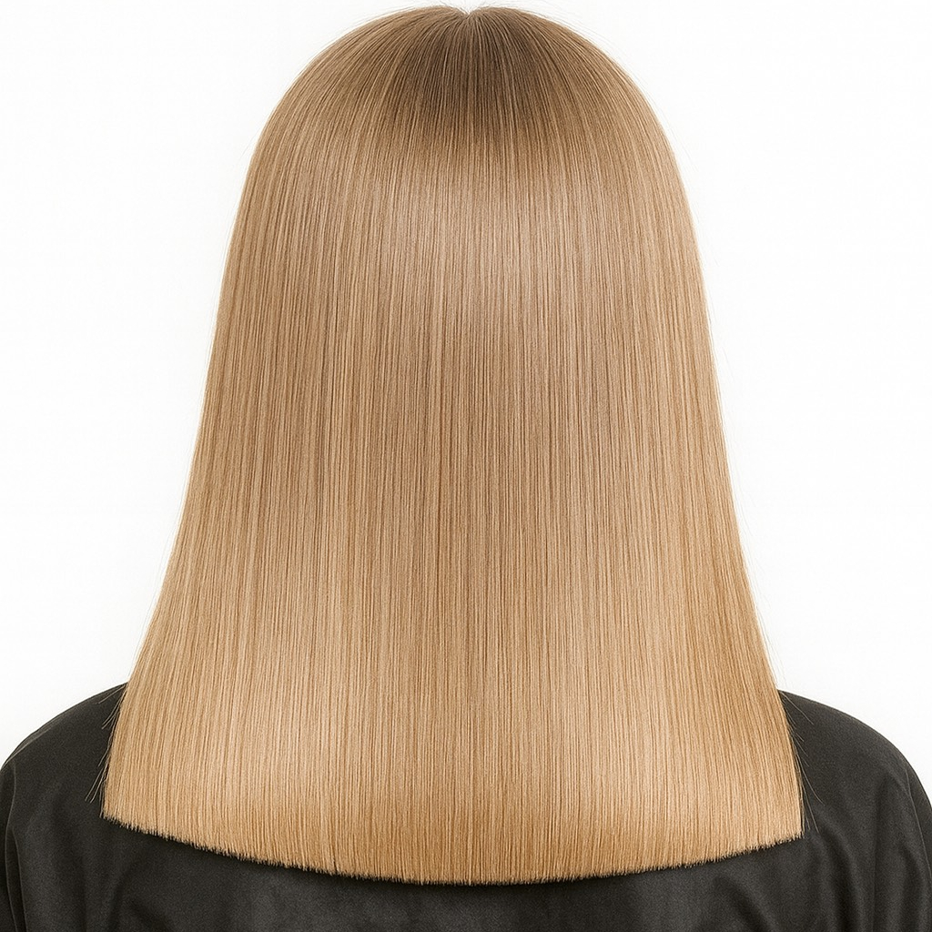 Vlasový botox - středně dlouhé vlasy