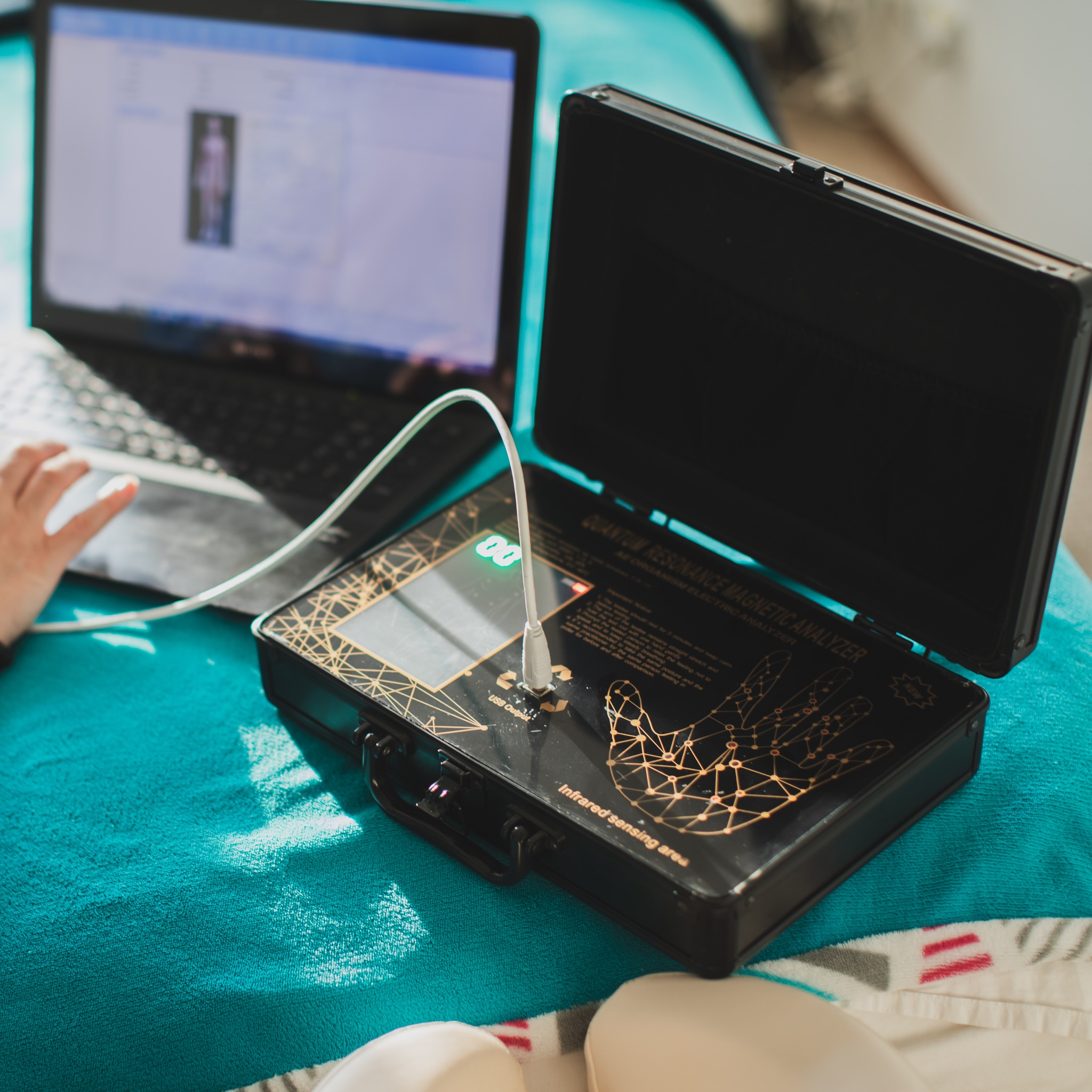 Měření na přístroji Quantum