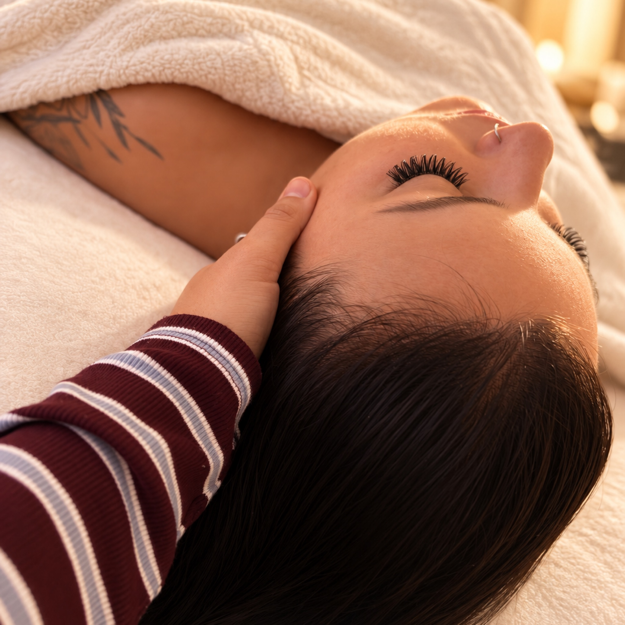 Massage japonais du visage - Kobido (45min)