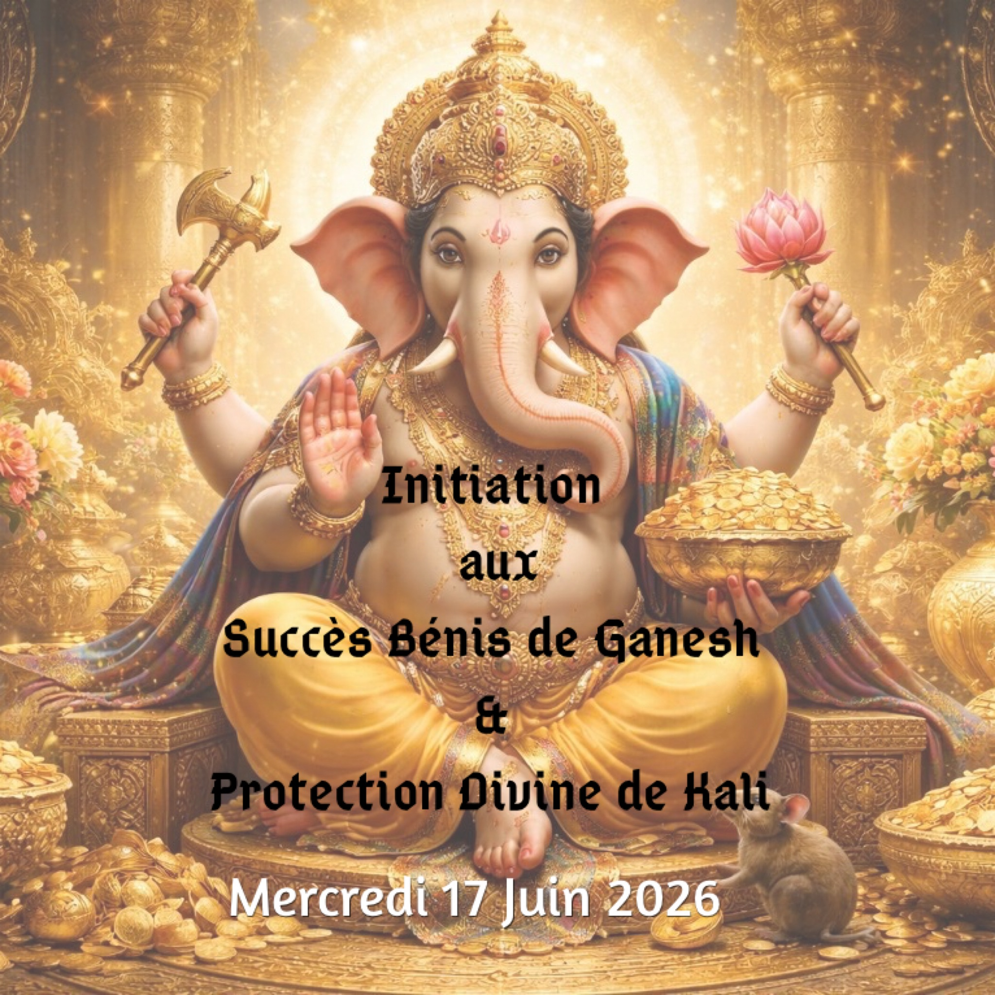 Mercredi 17 Juin Initiation Ganesh & Kali