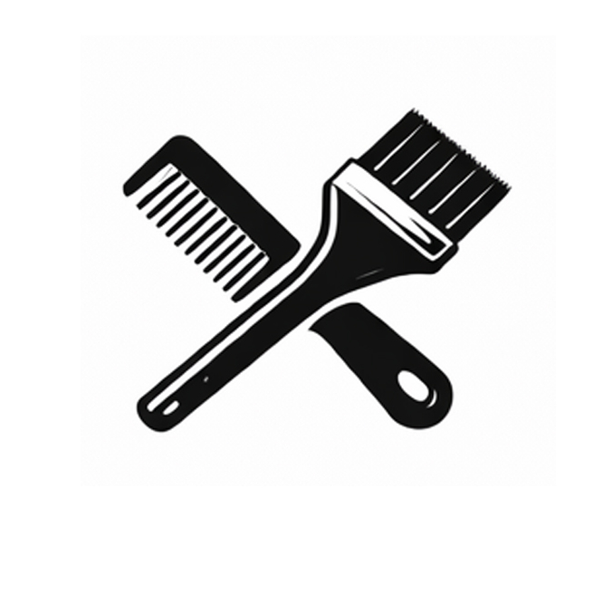 Klasický střih + úprava a barvení vousů