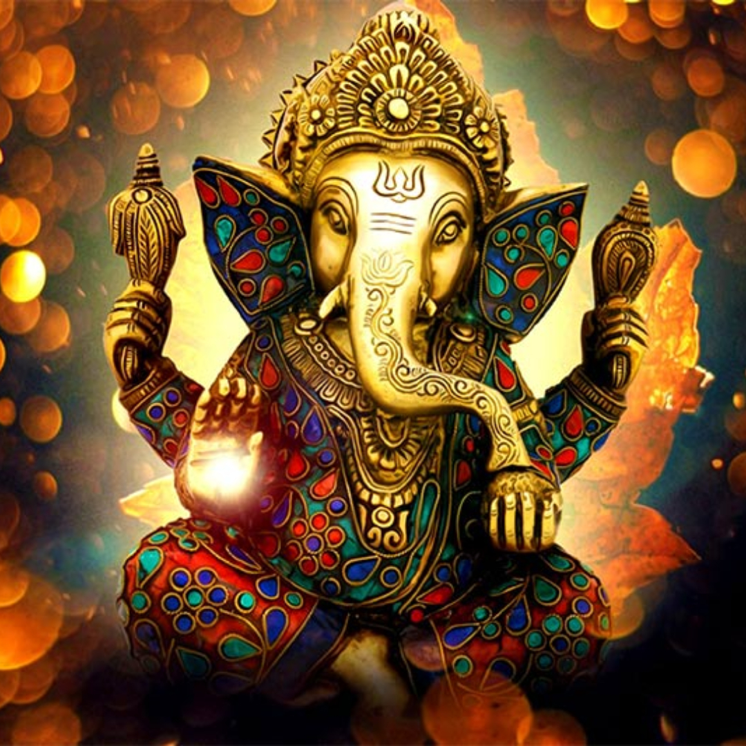 Soin de Bénédiction à Ganesh