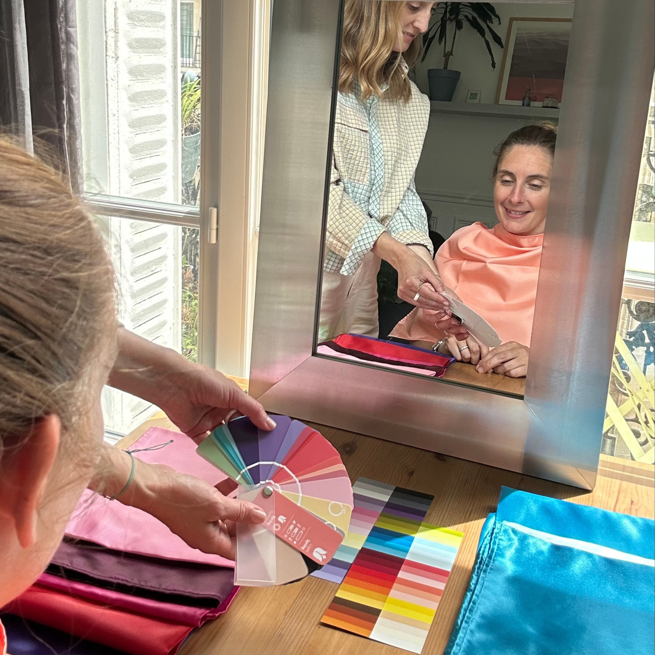 Test colorimétrie méthode 12 saisons Femme