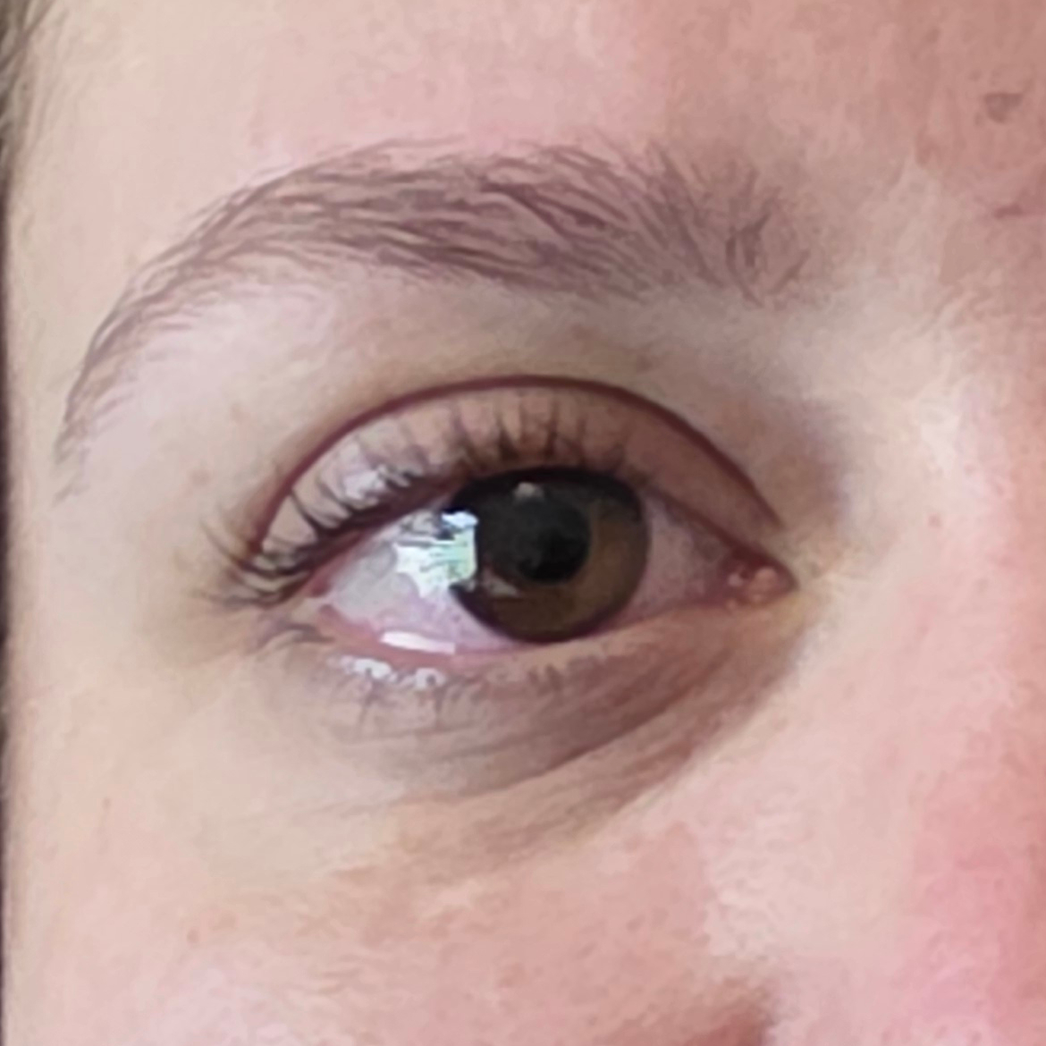 Teinture de cils (option)