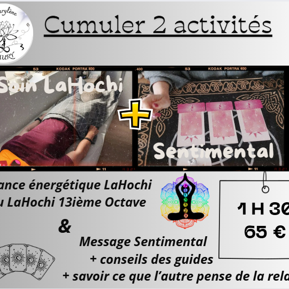 2 Activités - Soin Lahochi + Message Sentimental (en cabinet)