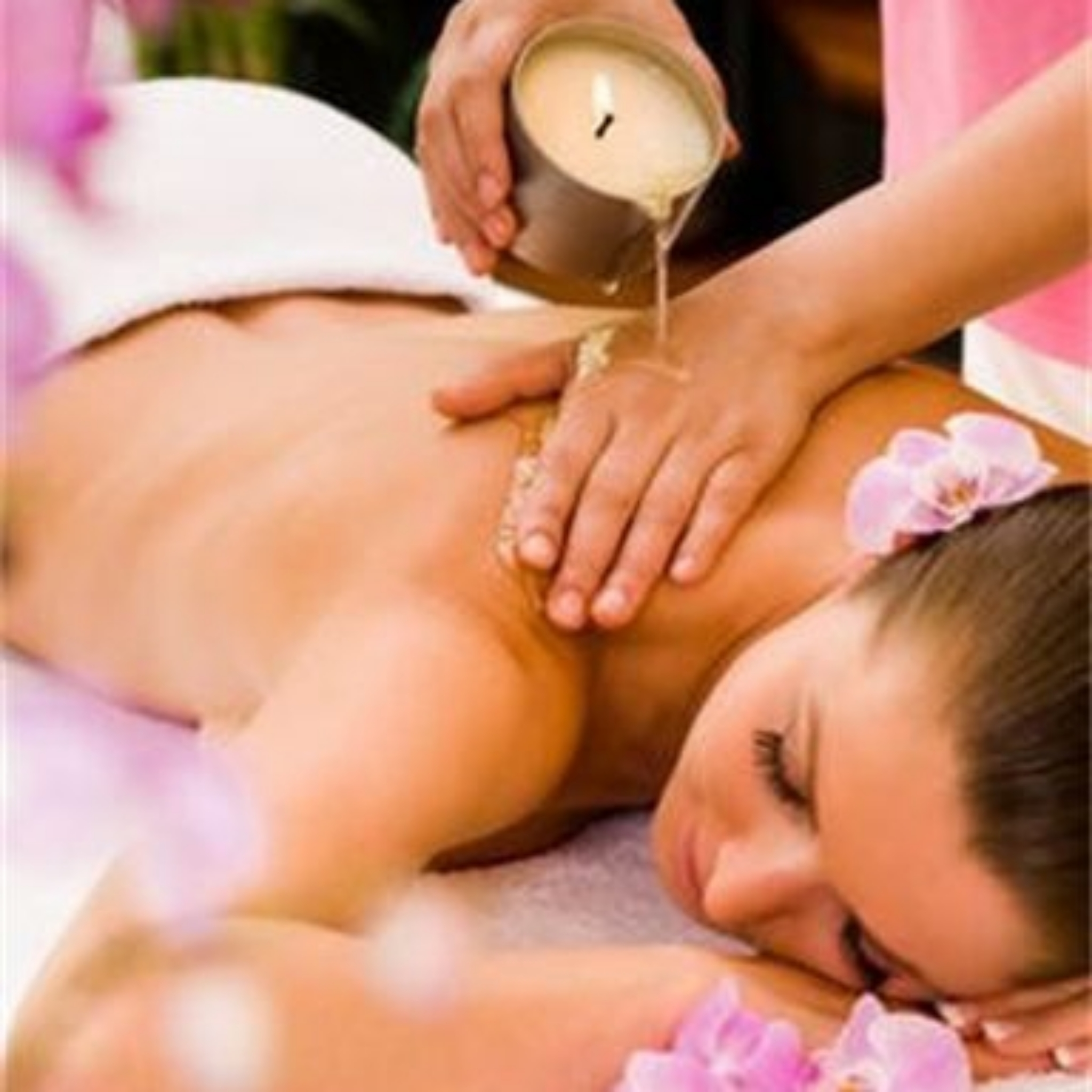 Massage du dos à la bougie (senteur au choix)