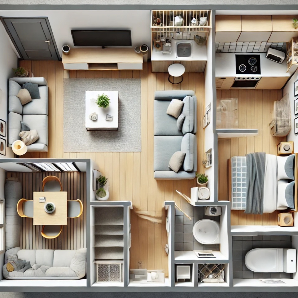 běžný úklid domácnosti do 65m2