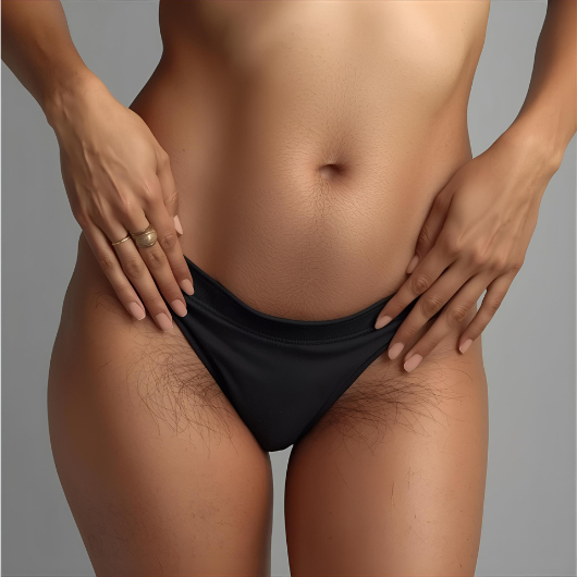 Depilace třísel+brazilská depilace