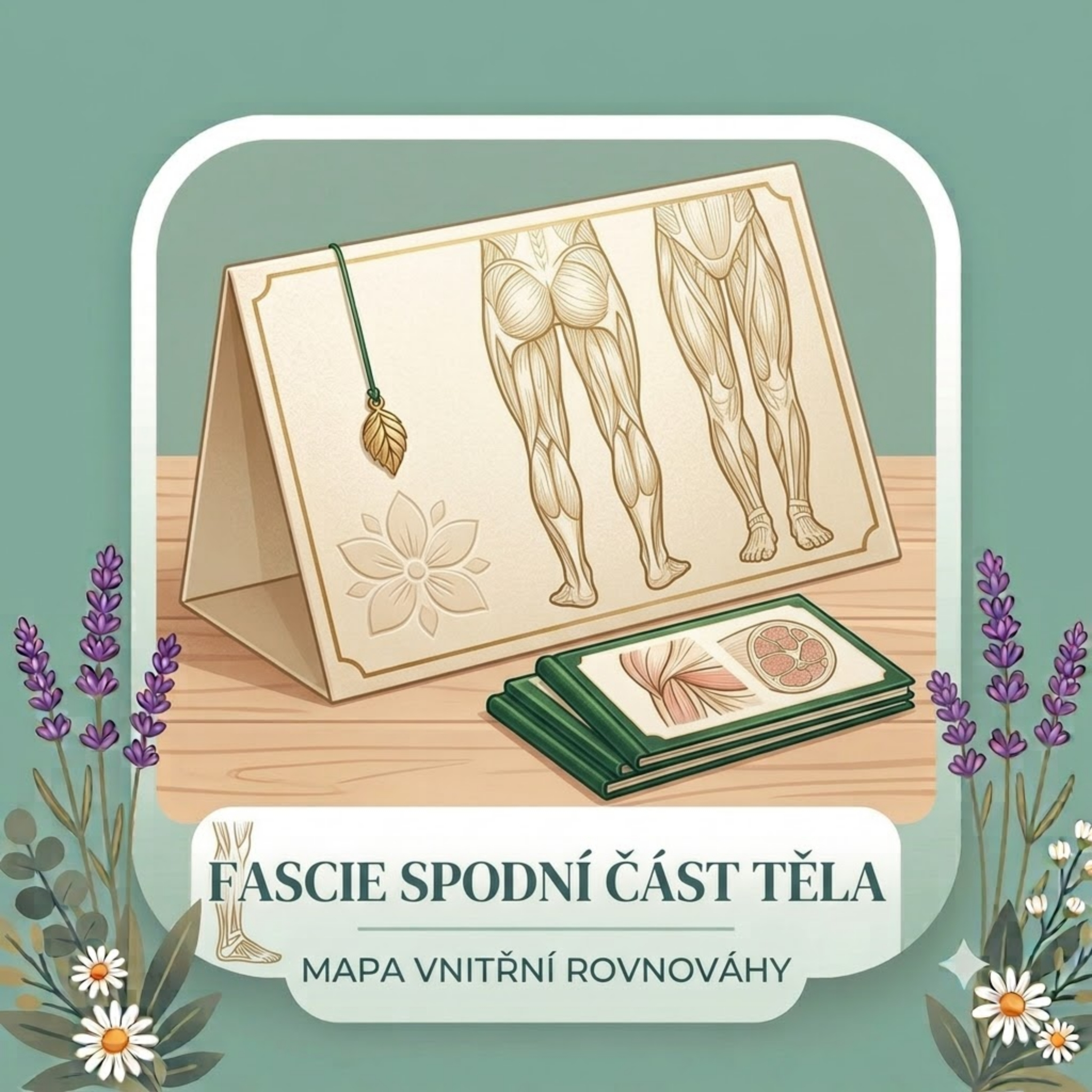 FASCIE – DOLNÍ ČÁST TĚLA – 60 minut