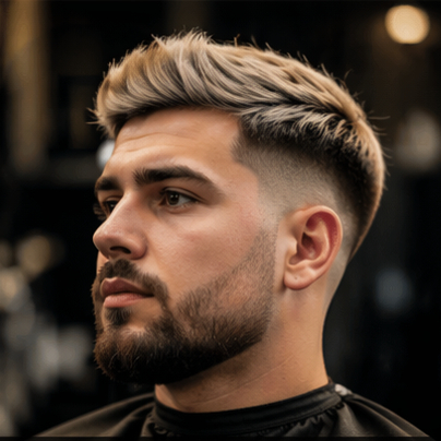Hajvágás és -festés + Szakállvágás és -festés / Haircut + colori