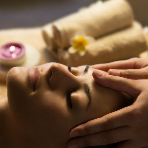 Massage ayurvédique visage crâne - 30 min