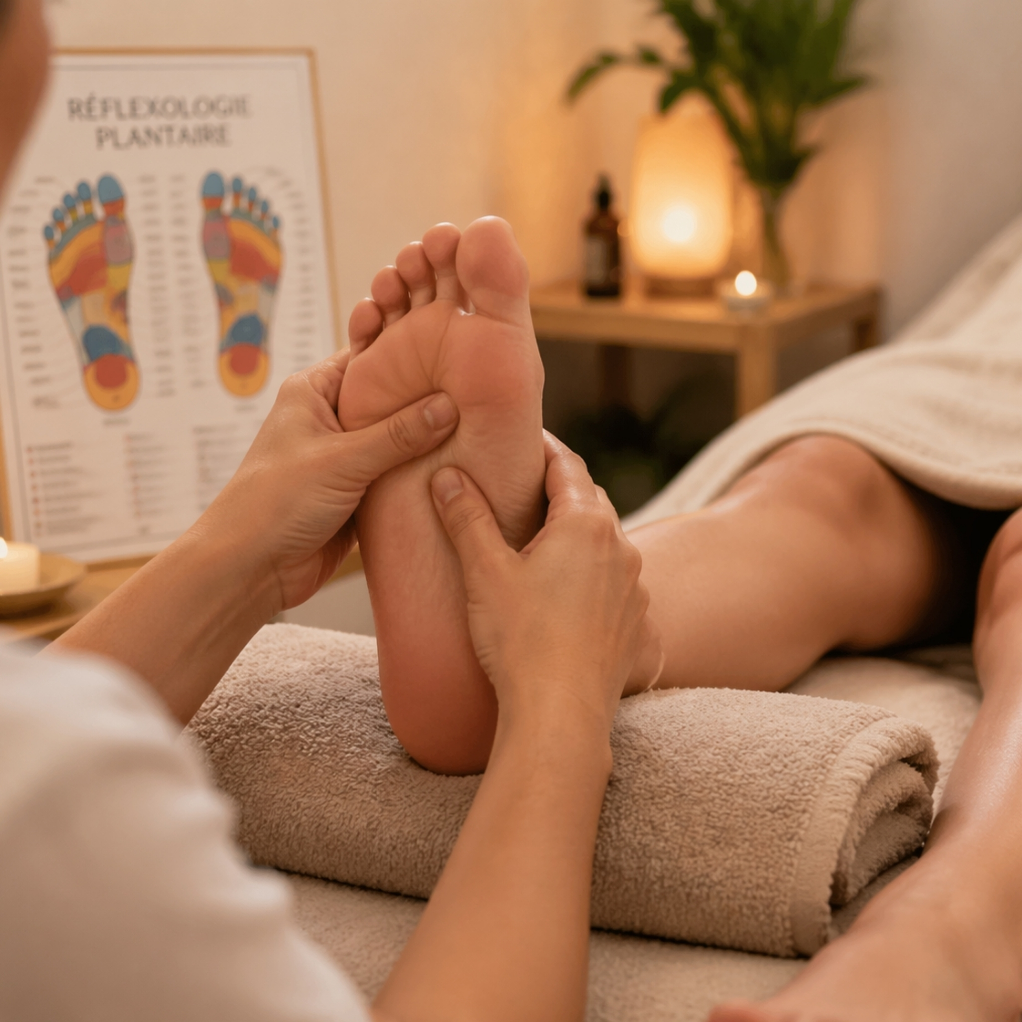 Mirabel : Une séance de réflexologie plantaire de 30 min