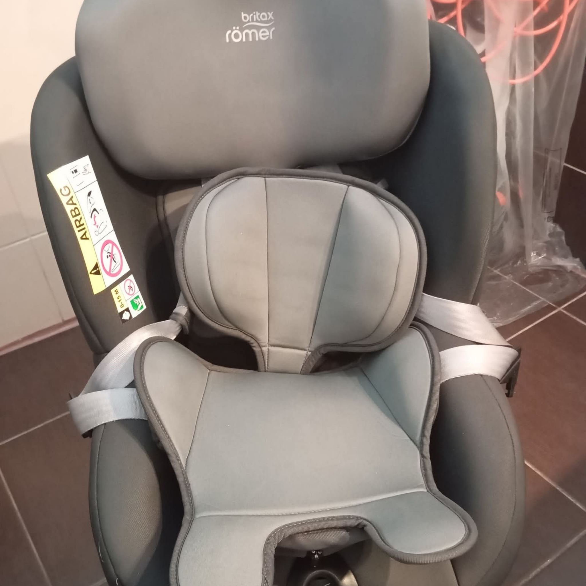 Tepovanie autosedačky