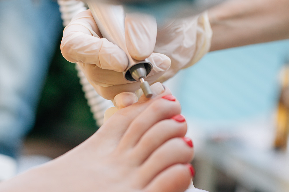 Podologická pedikúra (zdravé nohy)