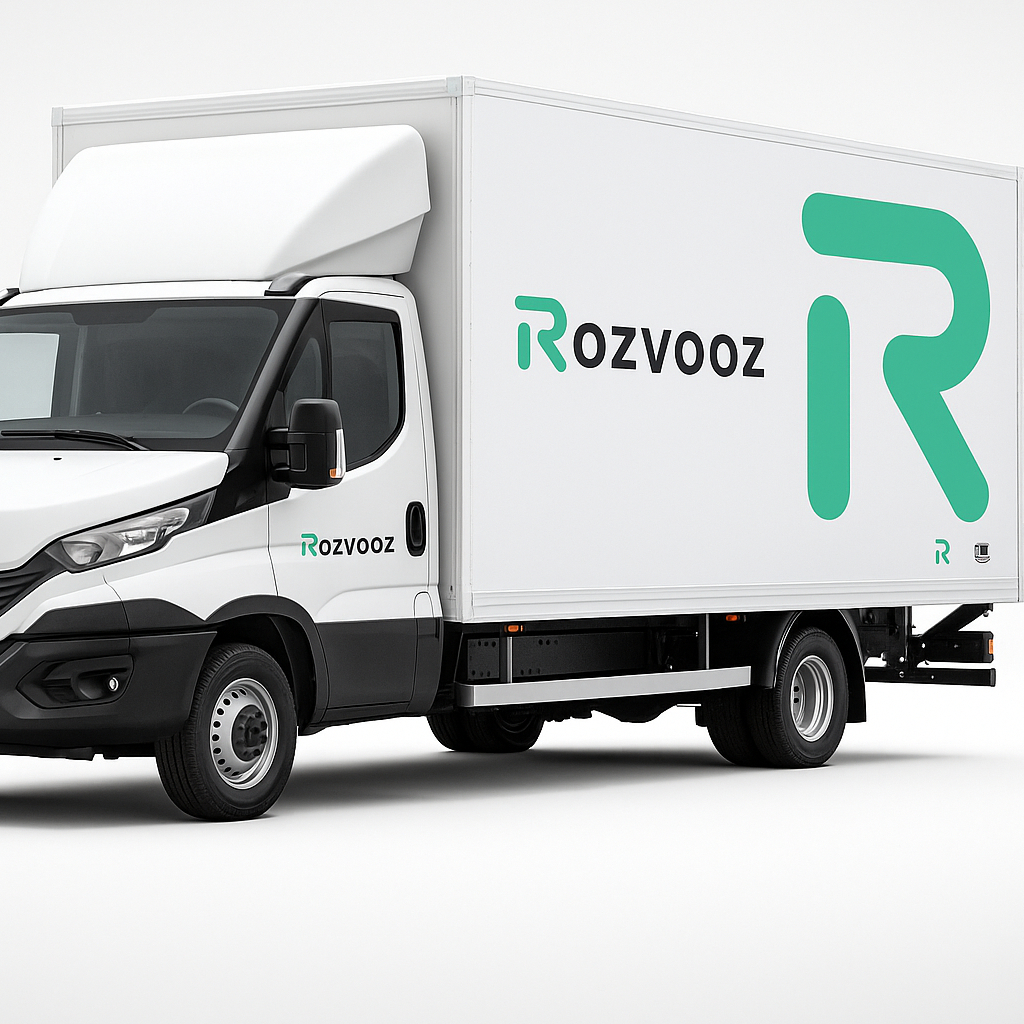 Velká dodávka s hydr. čelem