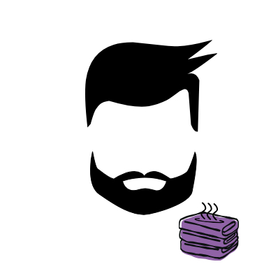 Střih vlasů a úprava vousů ( hot towel )