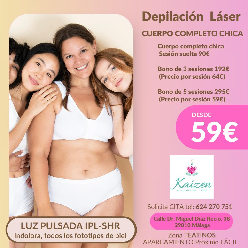 Bono 3 se. Cuerpo Completo Mujer