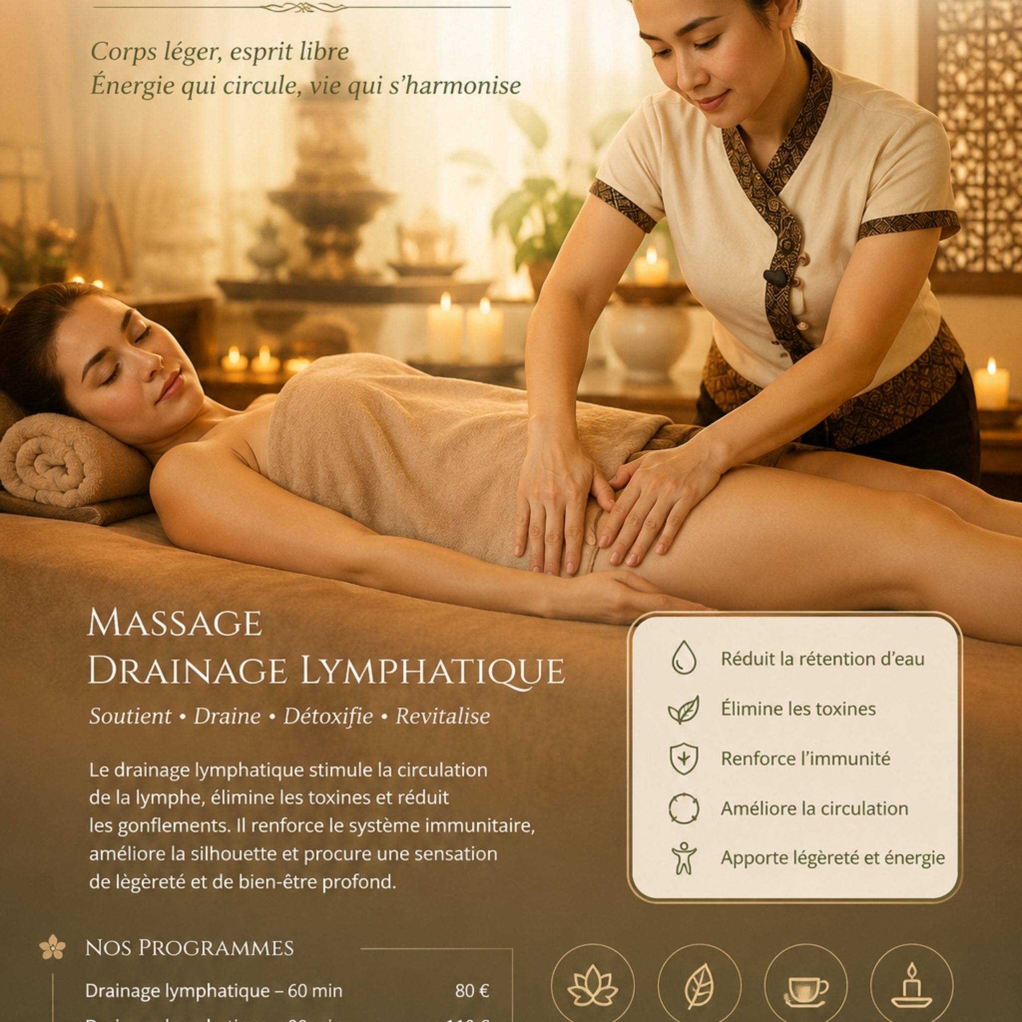 Massage Drainage Lymphatique