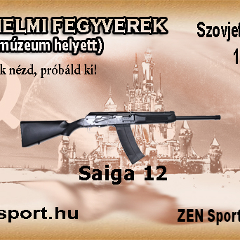 Saiga 12 teljes tár csomag