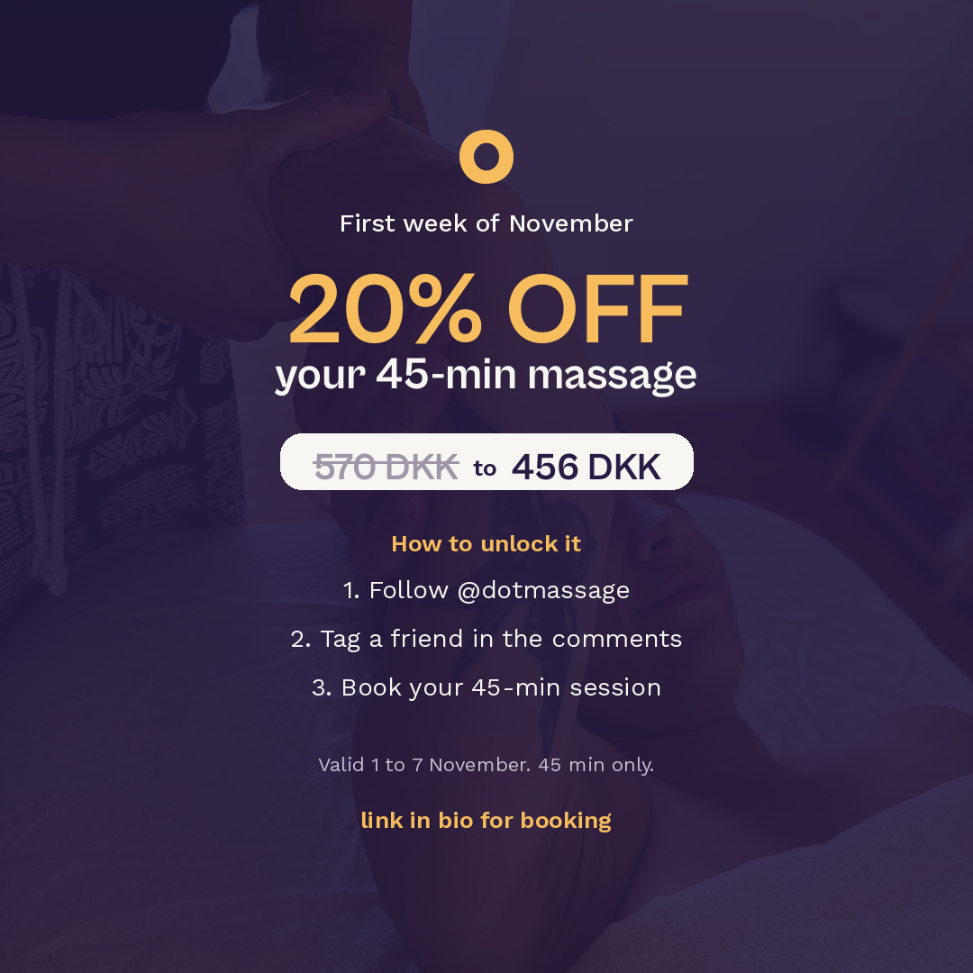 November Promo — 45 minutes Massage