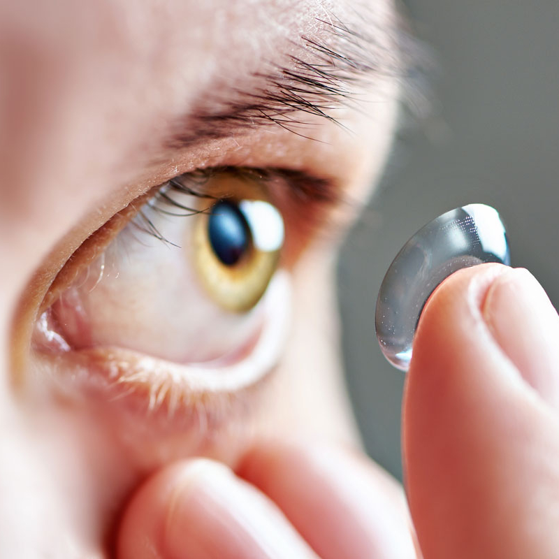 Kontaktní čočky- Prvoaplikace - DOSPĚLÝ / Contact lenses - first