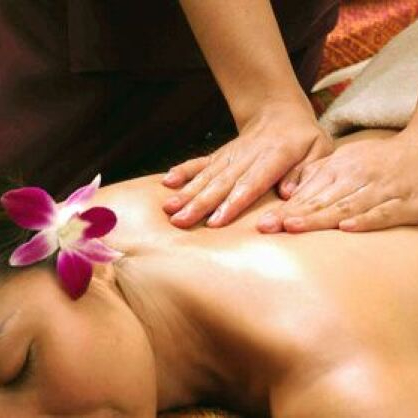 Massage Sarva et Hasta Prâna (dos/mains) 15 min