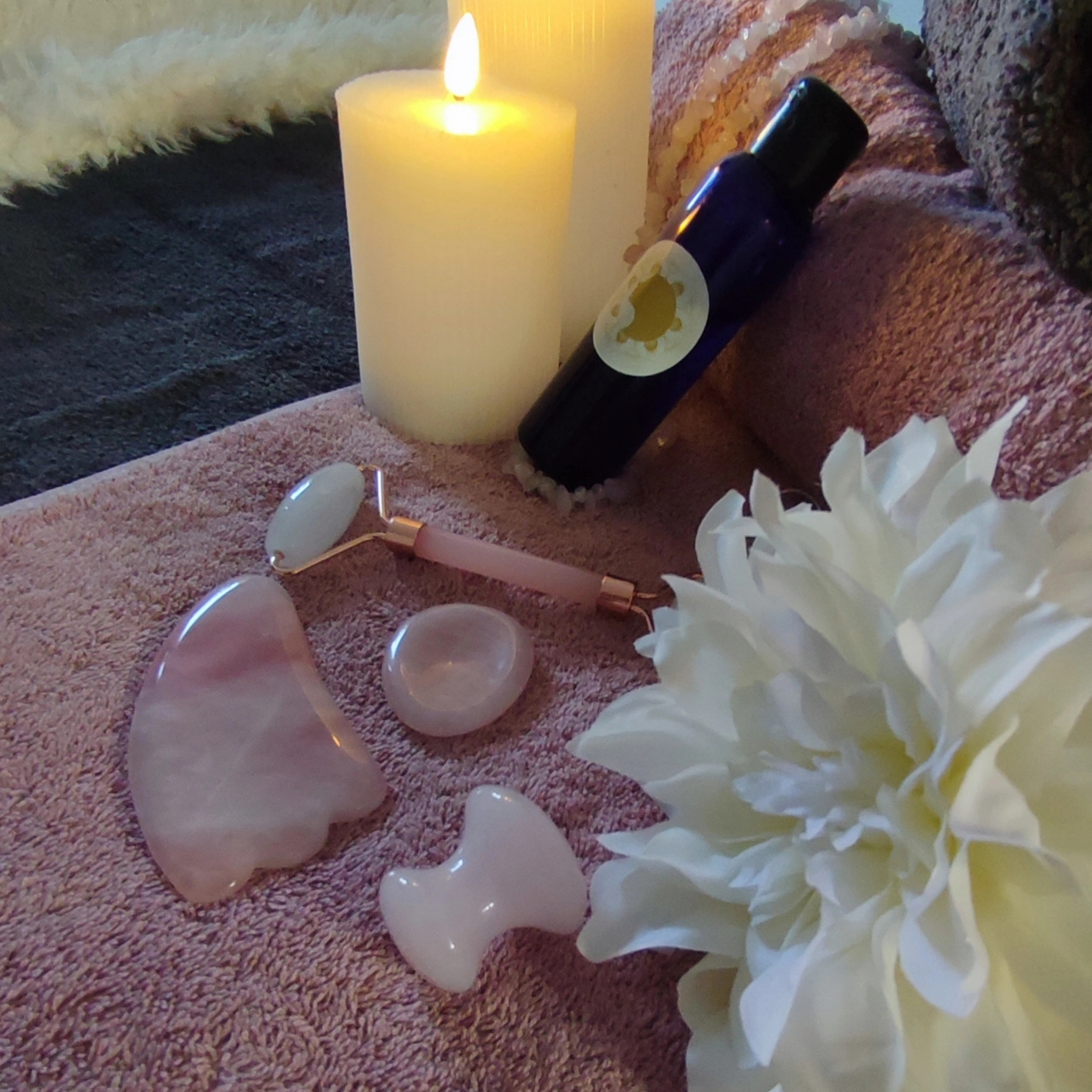 Massage du visage délassant