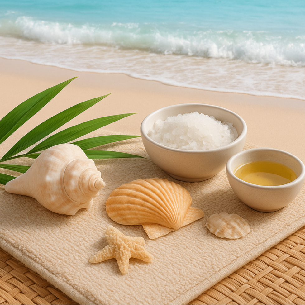 Tichý dotyk mora - aroma masáž (60 min)