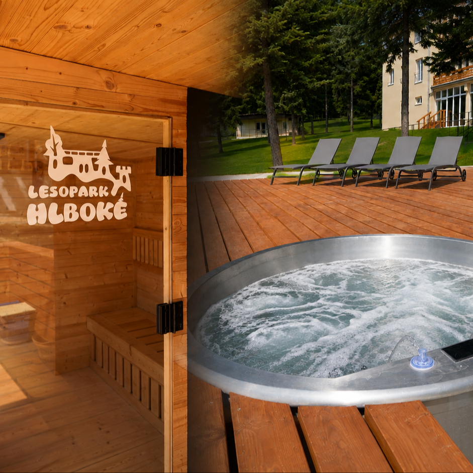 Sauna + vírivka (balík)