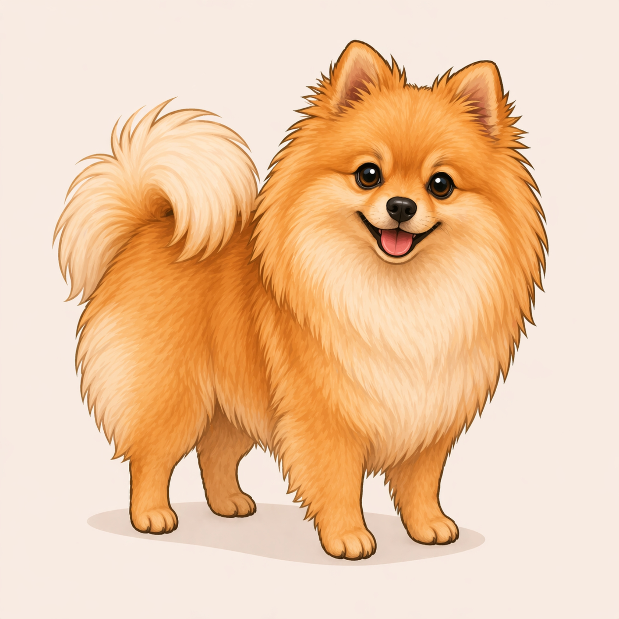 Spitz nain (maximum 5kg)