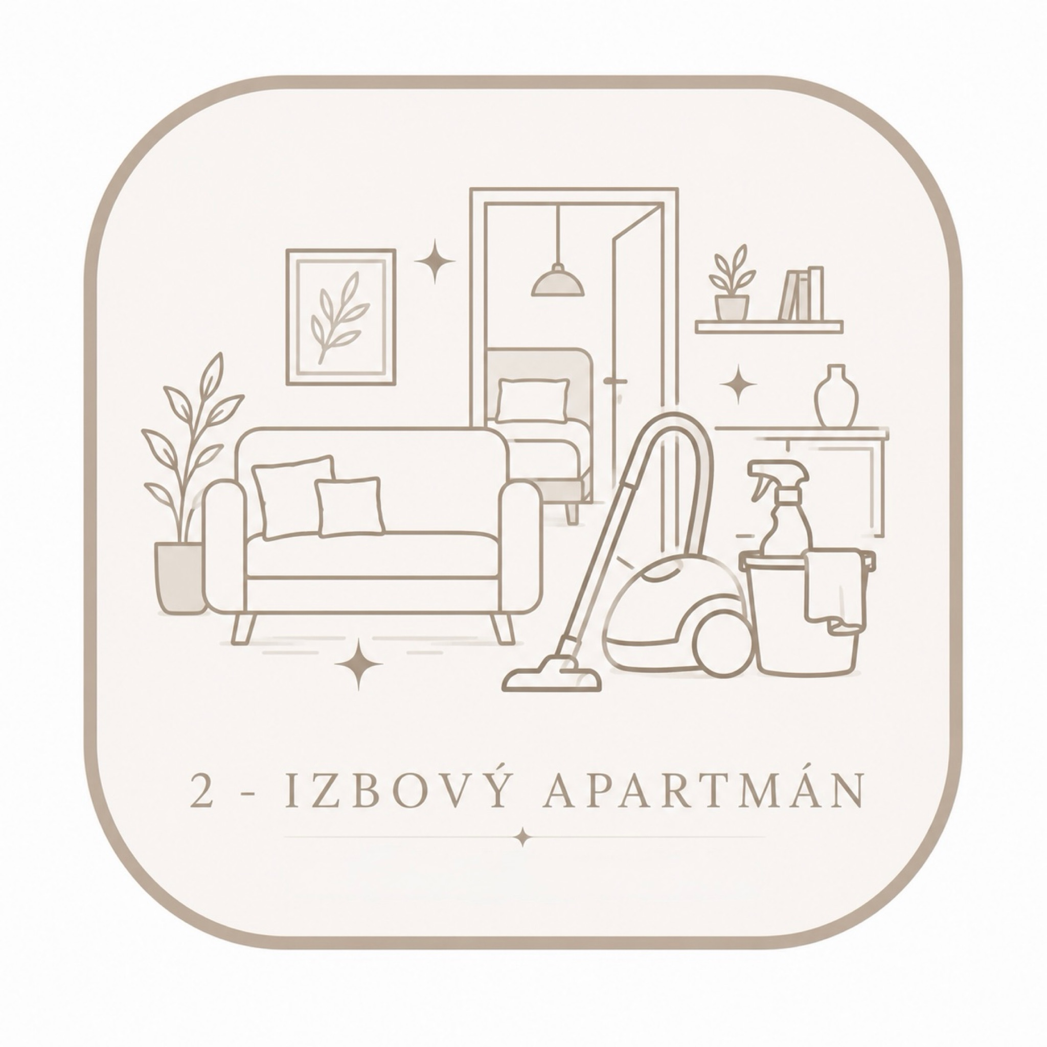 2 - izbový APARTMÁN - do 65 m2
