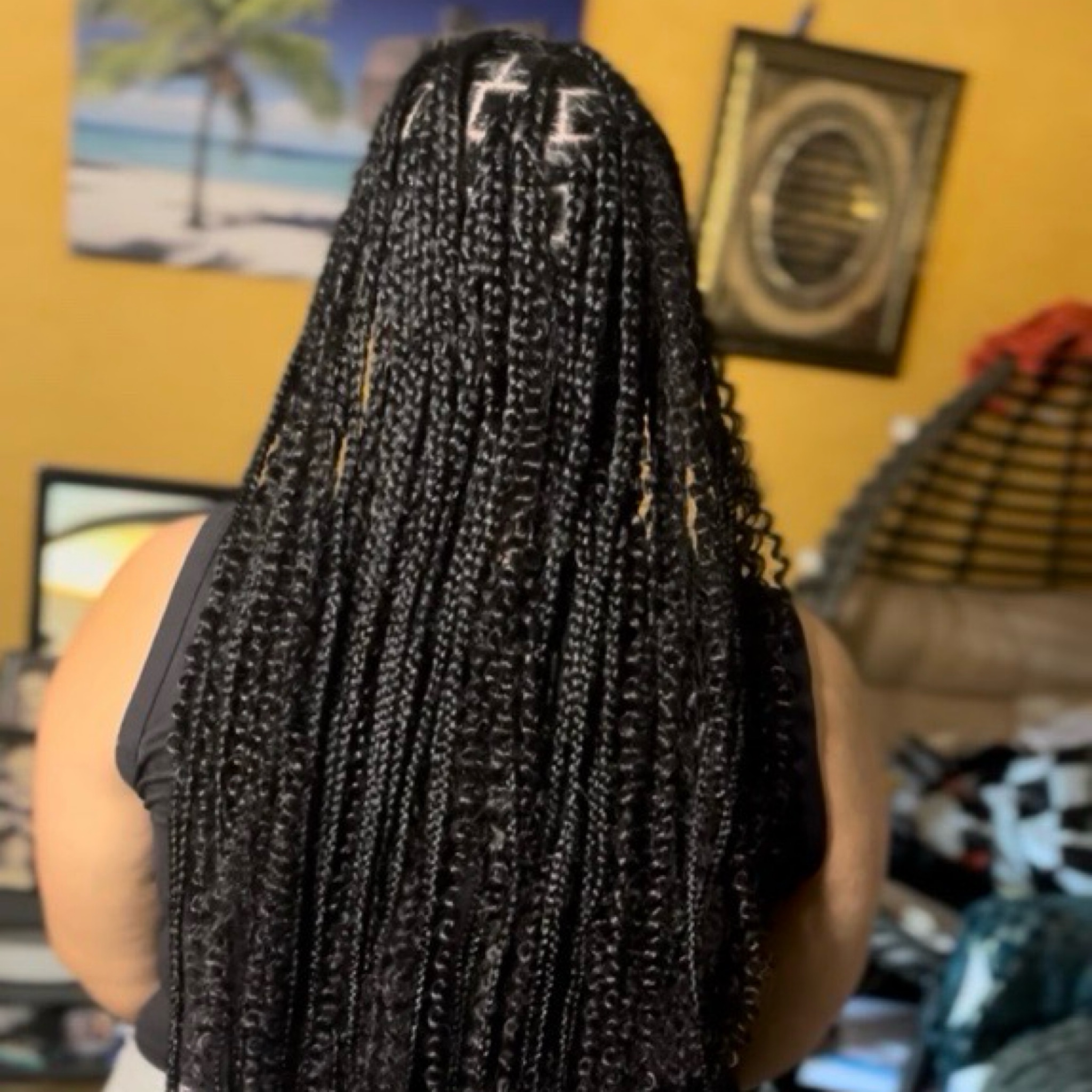 Boho braids (mèches comprises)