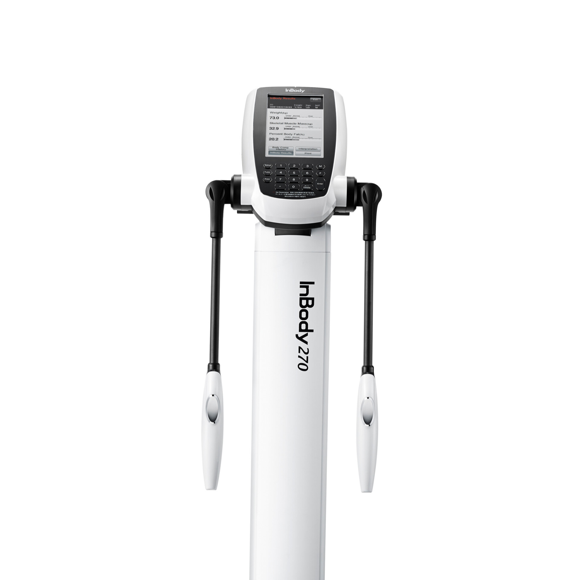 Měření InBody s výkladem výsledků