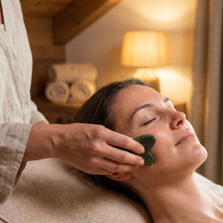 Gua Sha - masáž obličeje