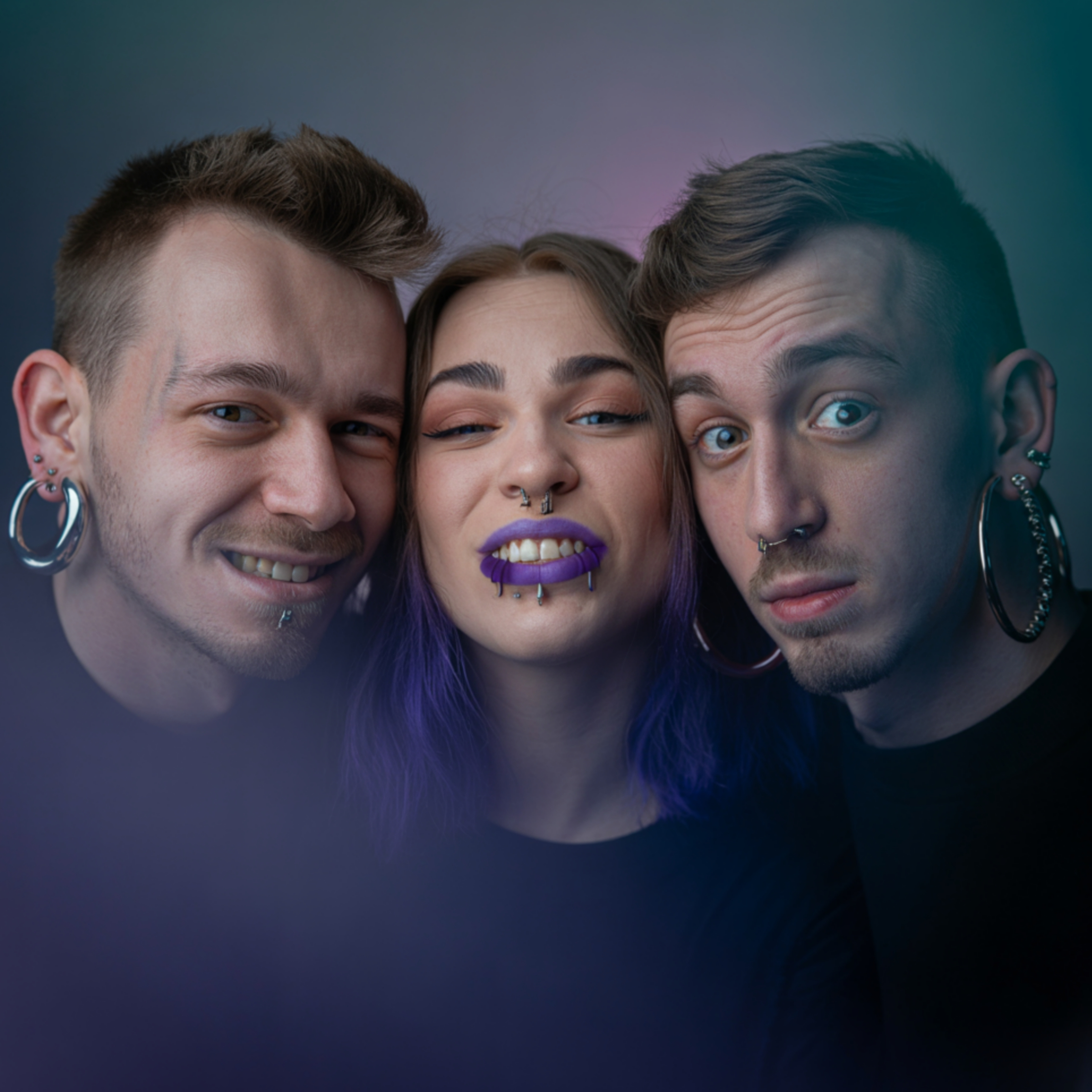 Perçage pour 3 personnes différentes